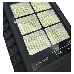 GENERICO - Foco LED Solar 90W Exterior con Sensor y Control Remoto