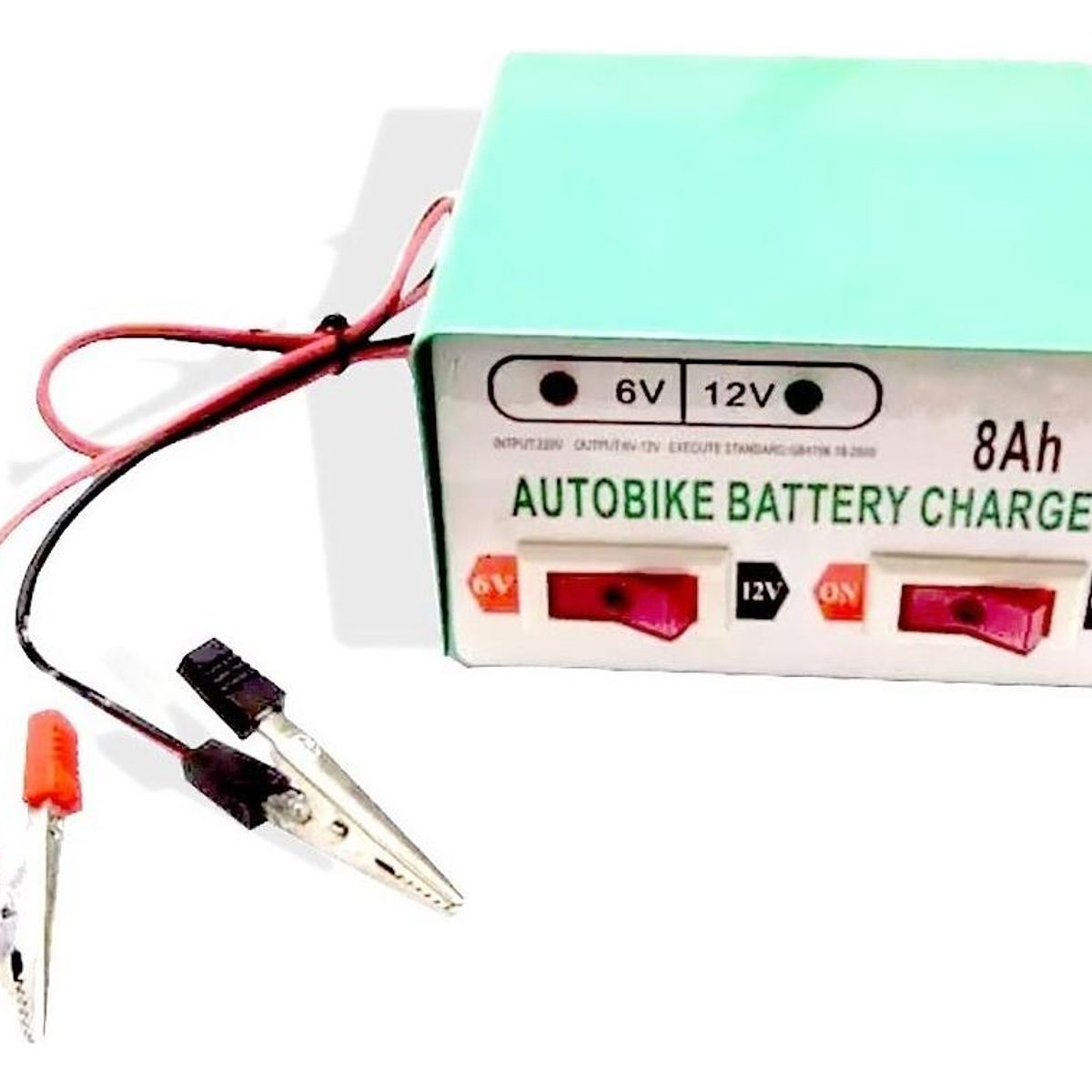 GENERICO - Cargador de Batería Universal para Autos y Motos 12V6V