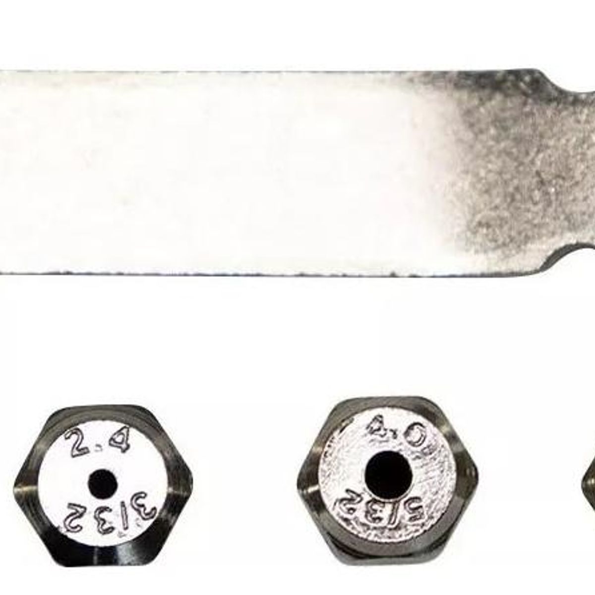 GENERICO - Remachadora Manual de 95 Pulgadas con Boquillas