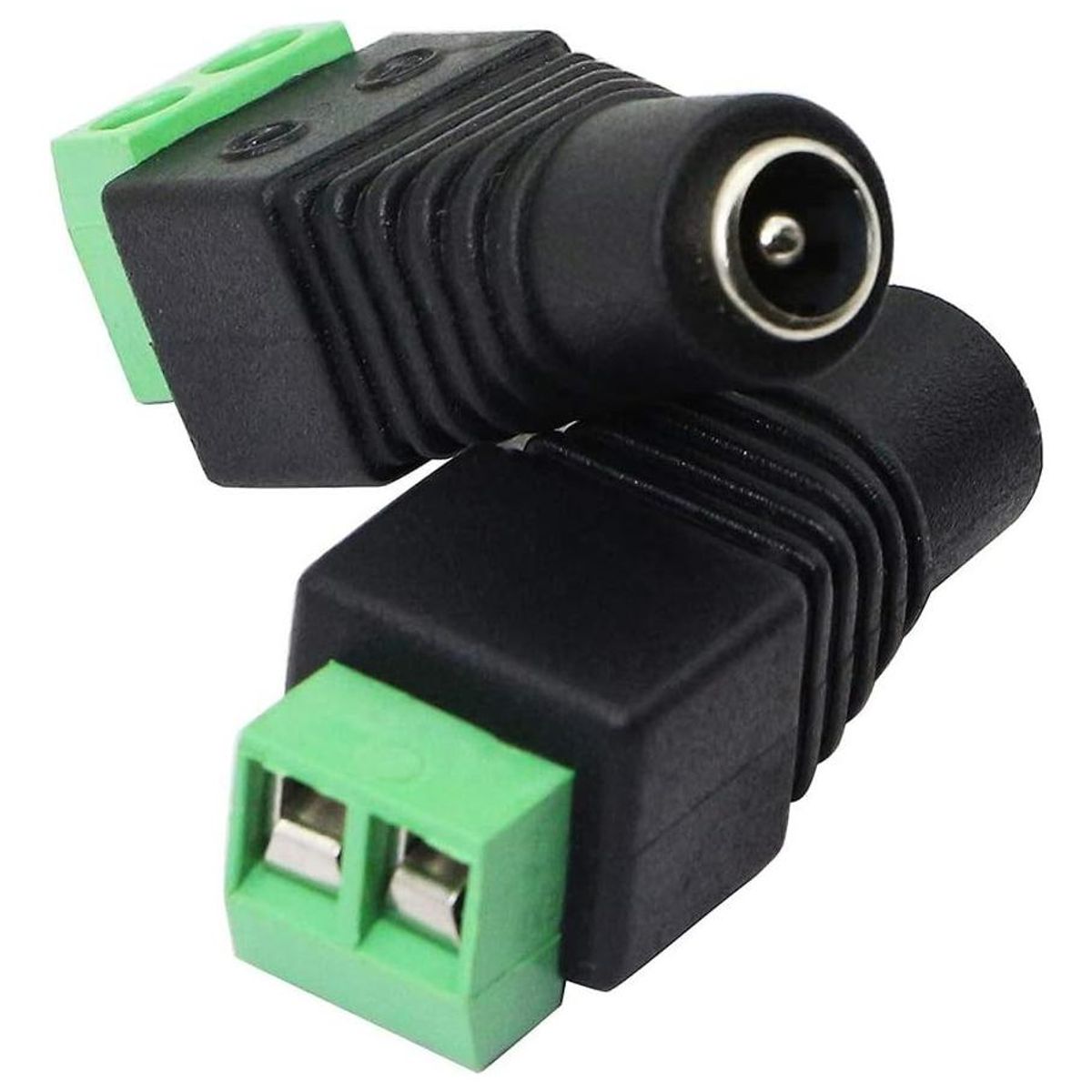 GENERICO - Pack de 10 Conectores DC Hembra para Cámaras de Seguridad