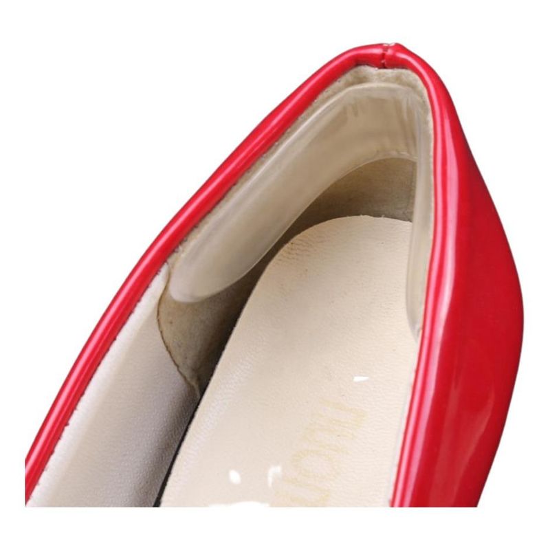 GENERICO - Almohadilla Transparente para Talón de Silicona Gel