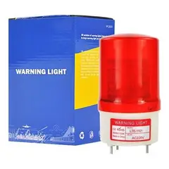 GENERICO - Lámpara LED Baliza Giratoria de Advertencia 220V