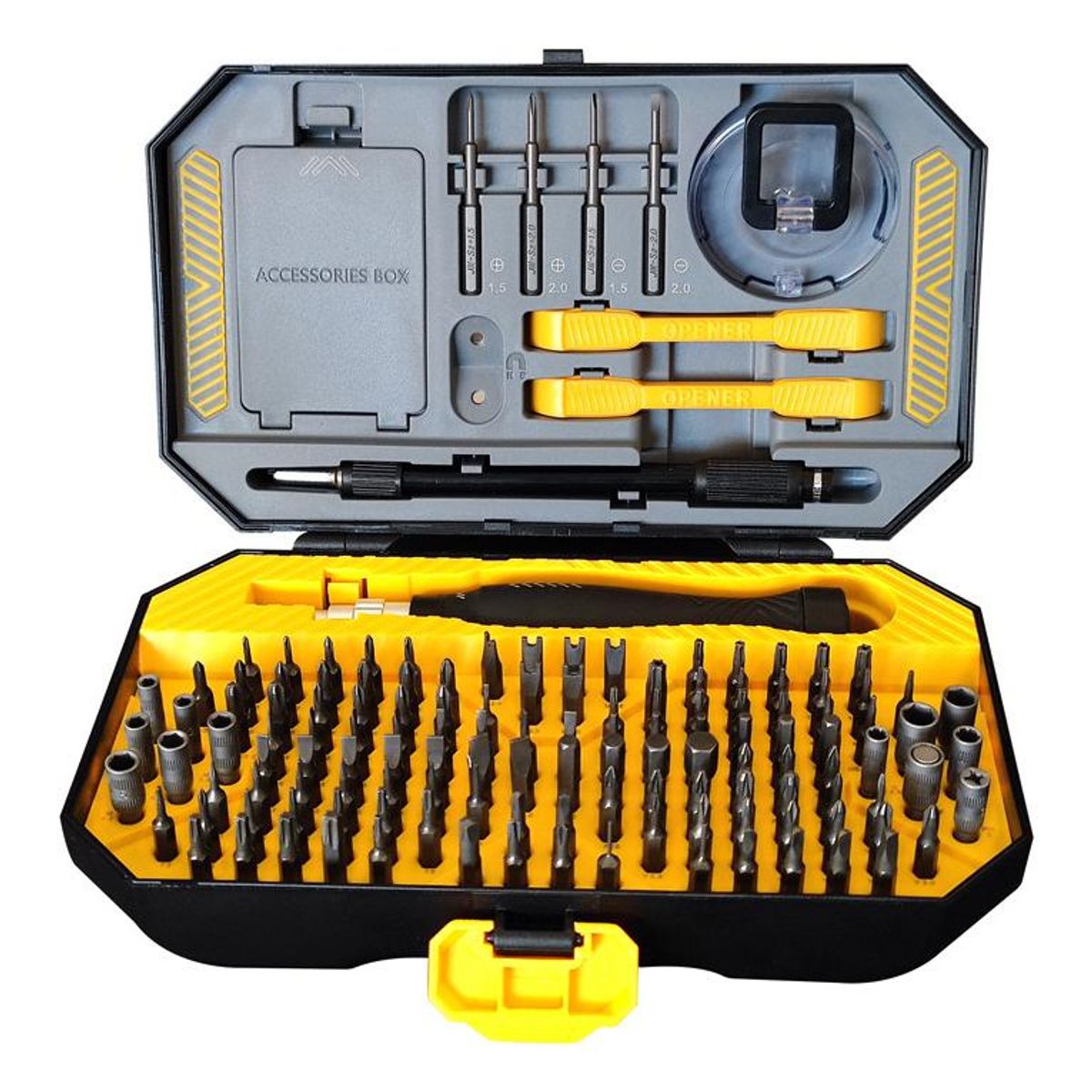 GENERICO - Juego Completo de Destornilladores de Precisión 145 Piezas