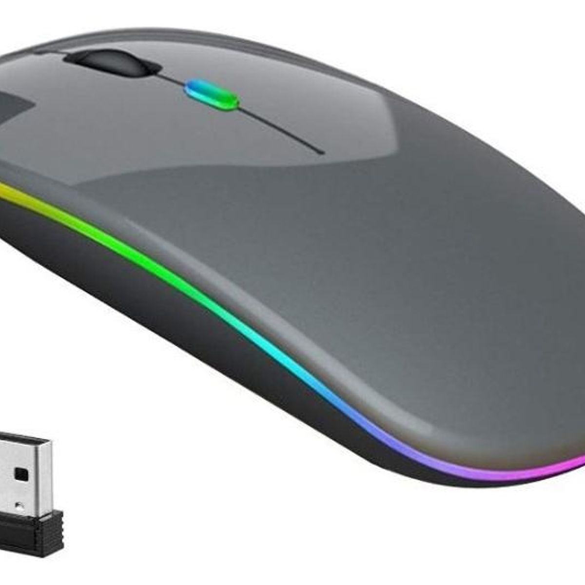 GENERICO - Mouse Bluetooth Inalámbrico Silencioso Recargable 24G