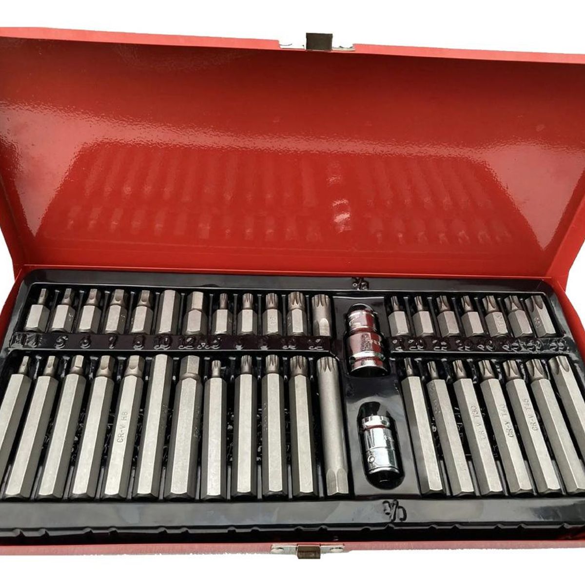 GENERICO - Juego de Puntas Corto y Largo Torx Allen - 40 Piezas