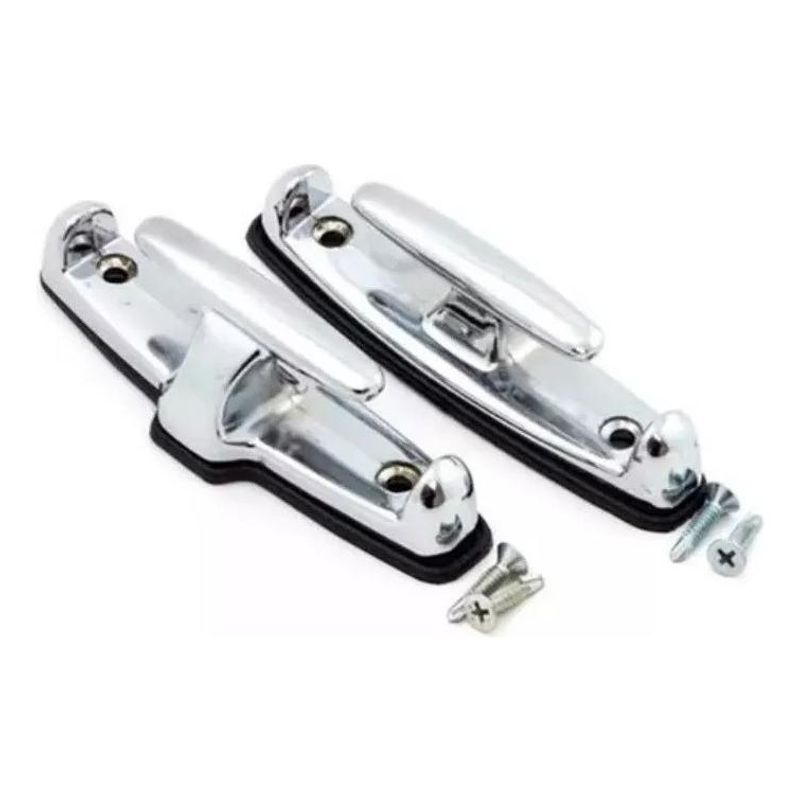 GENERICO - Pack X2 Ganchos de Amarre Metálicos para Camioneta Pick Up