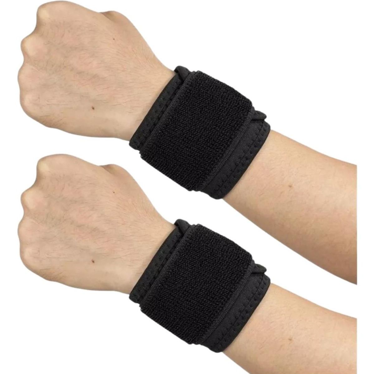 GENERICO - Muñequera Ajustable para Soporte Deportivo - Pack 2