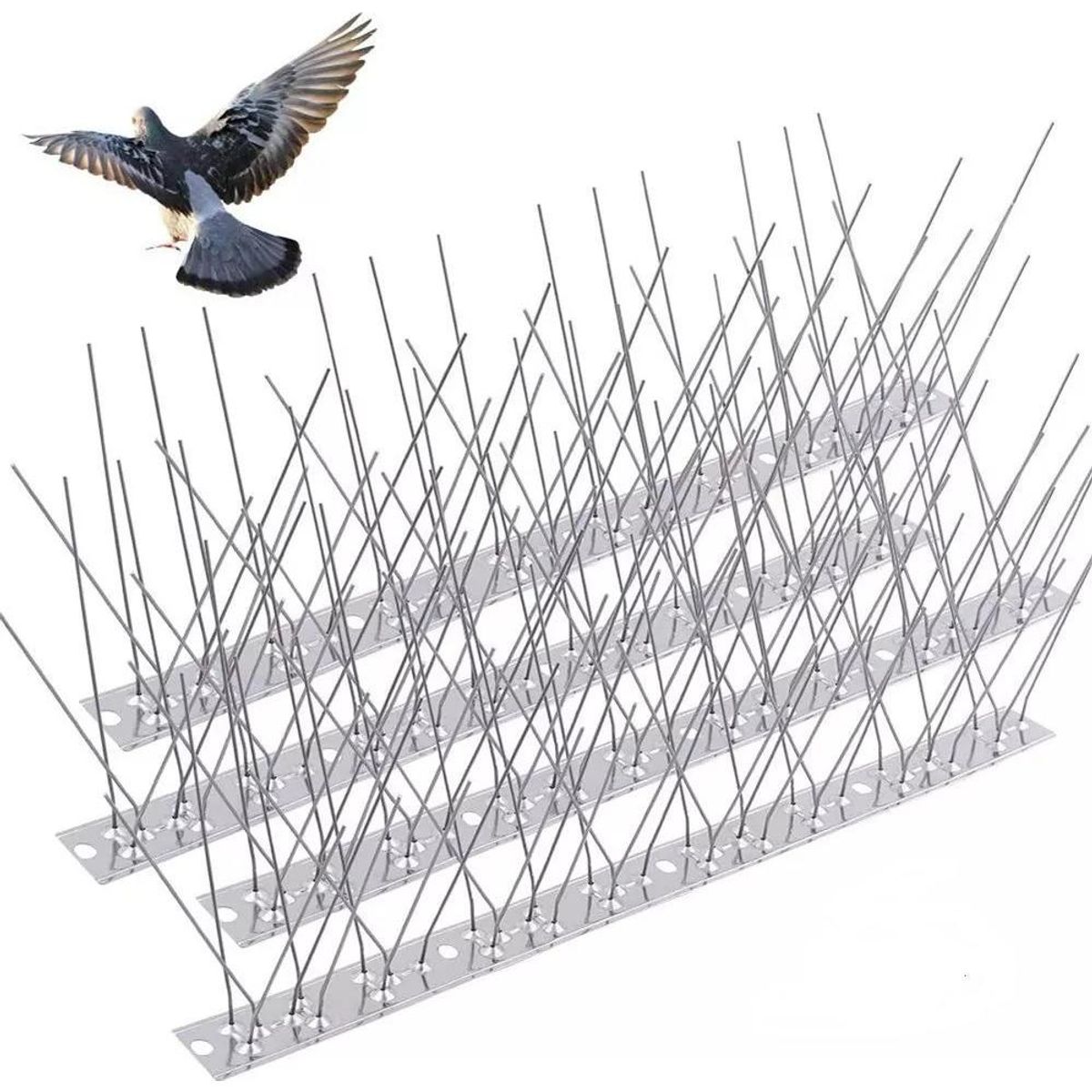 GENERICO - Pack de 10 Púas Repelentes para Ahuyentar Palomas