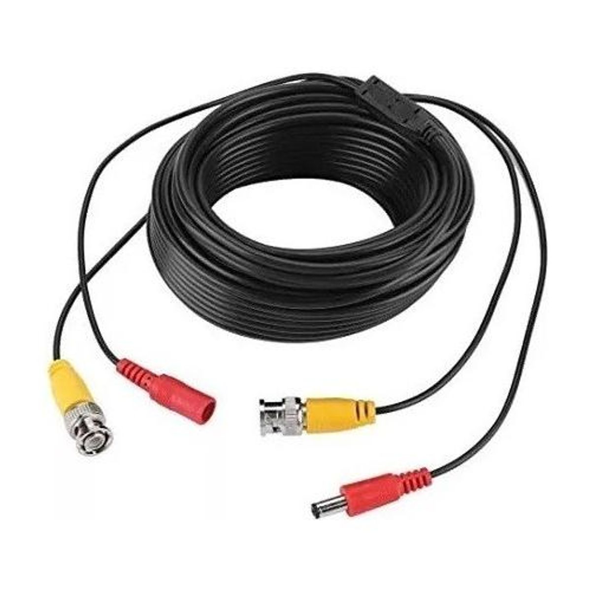 GENERICO - Cable de Seguridad CCTV BNC y Poder de 30 Metros