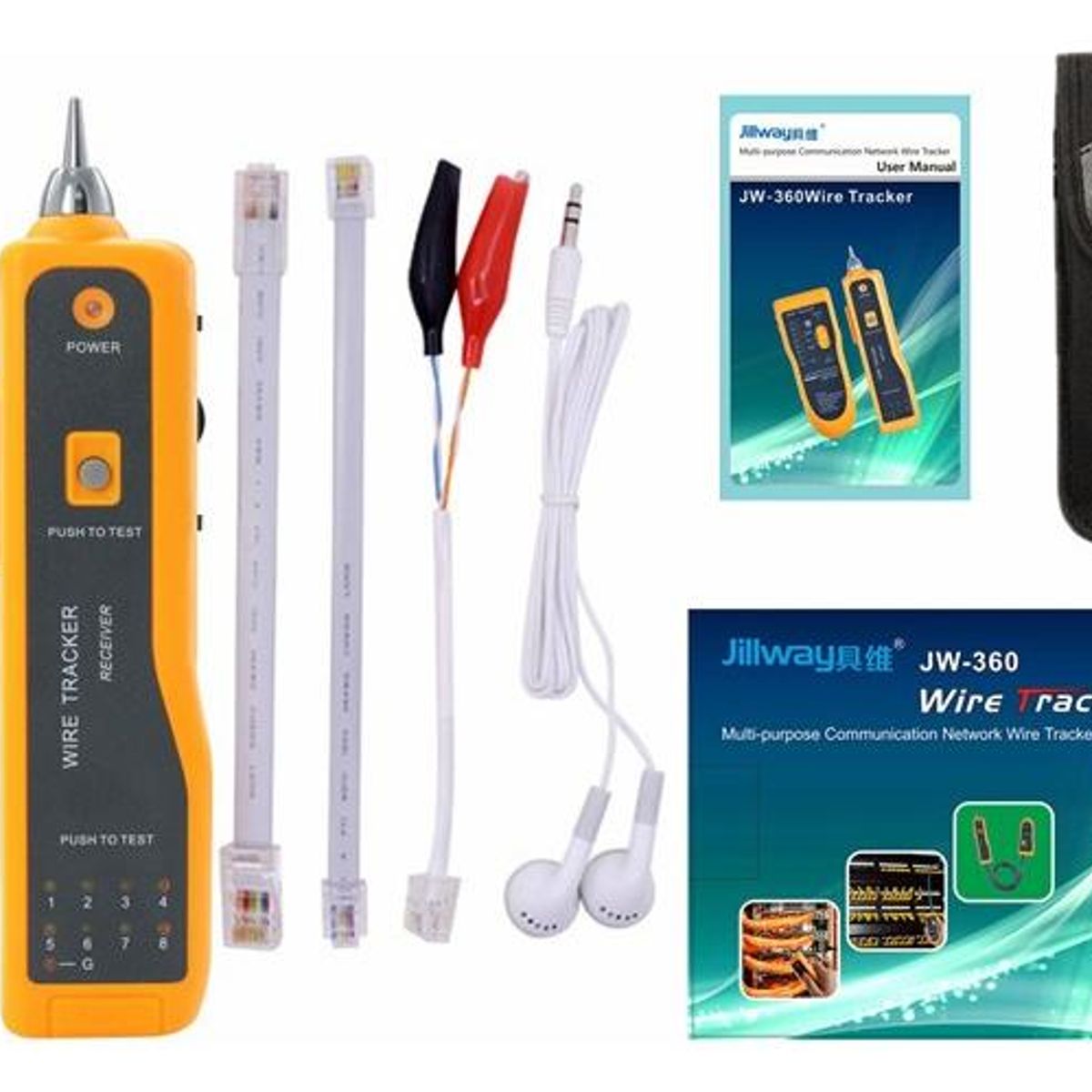 GENERICO - Buscador de Cable RJ45 y RJ11 Wire Tracker