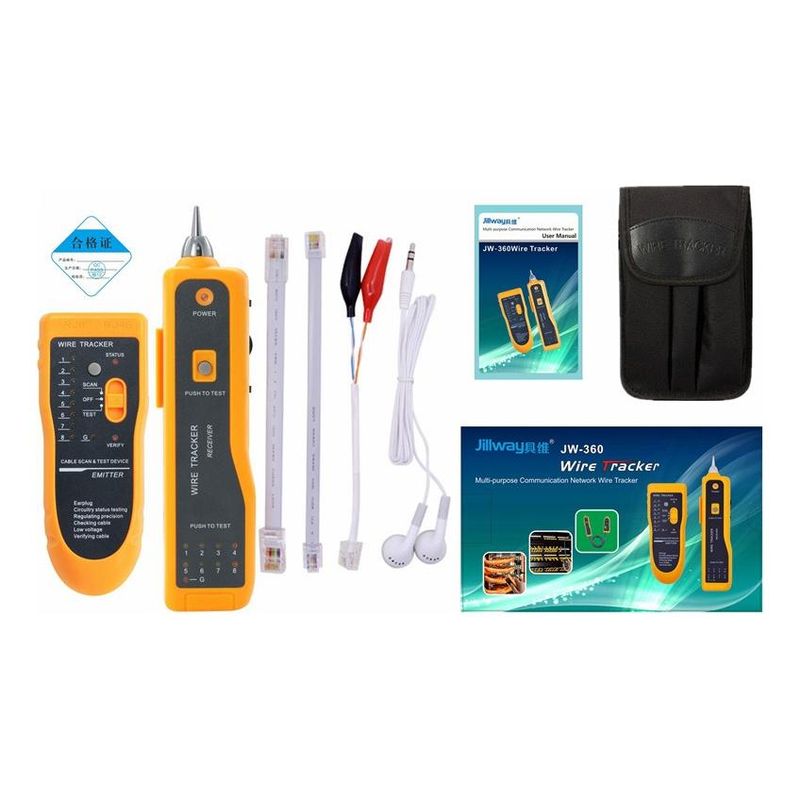 GENERICO - Buscador de Cable RJ45 y RJ11 Wire Tracker