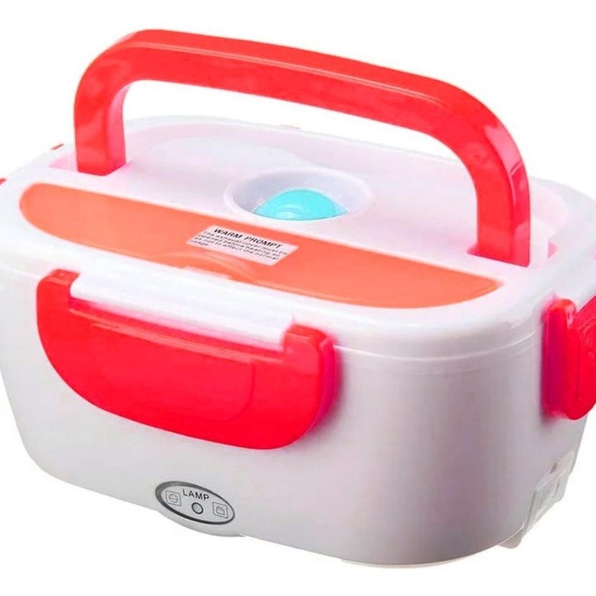 GENERICO - Lonchera Eléctrica Portátil con Cuchara para Alimentos