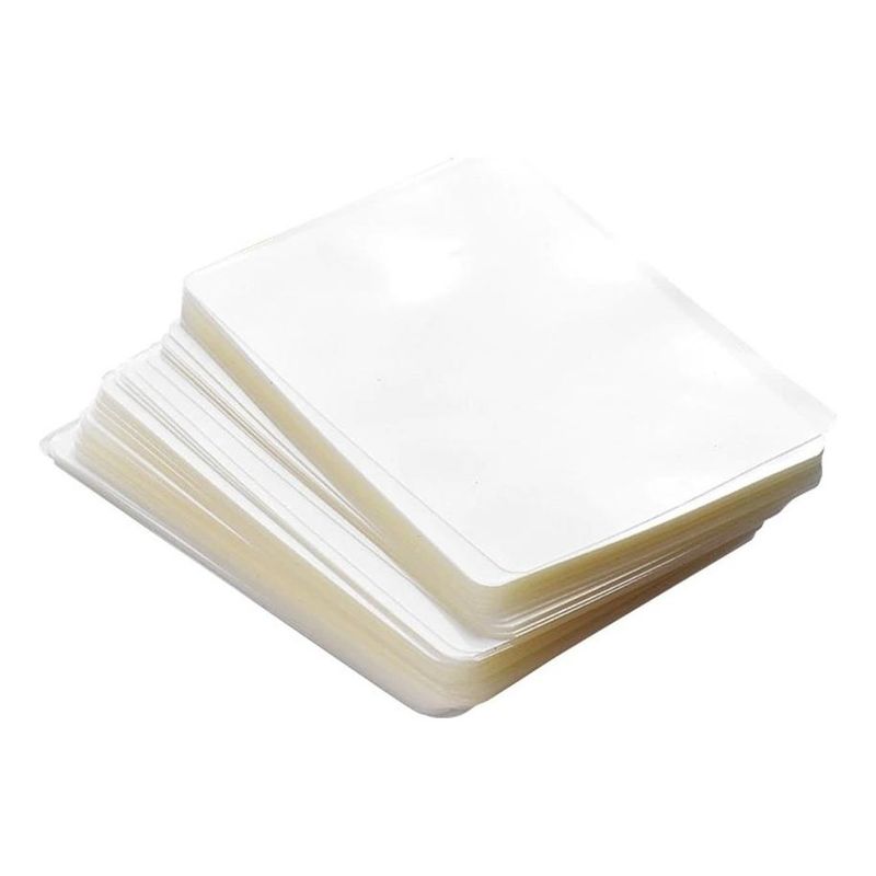 GENERICO - 100 Micas para Termolaminado Doble Carnet