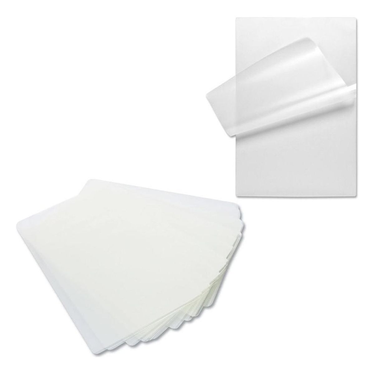 GENERICO - 100 Micas para Termolaminado Doble Carnet