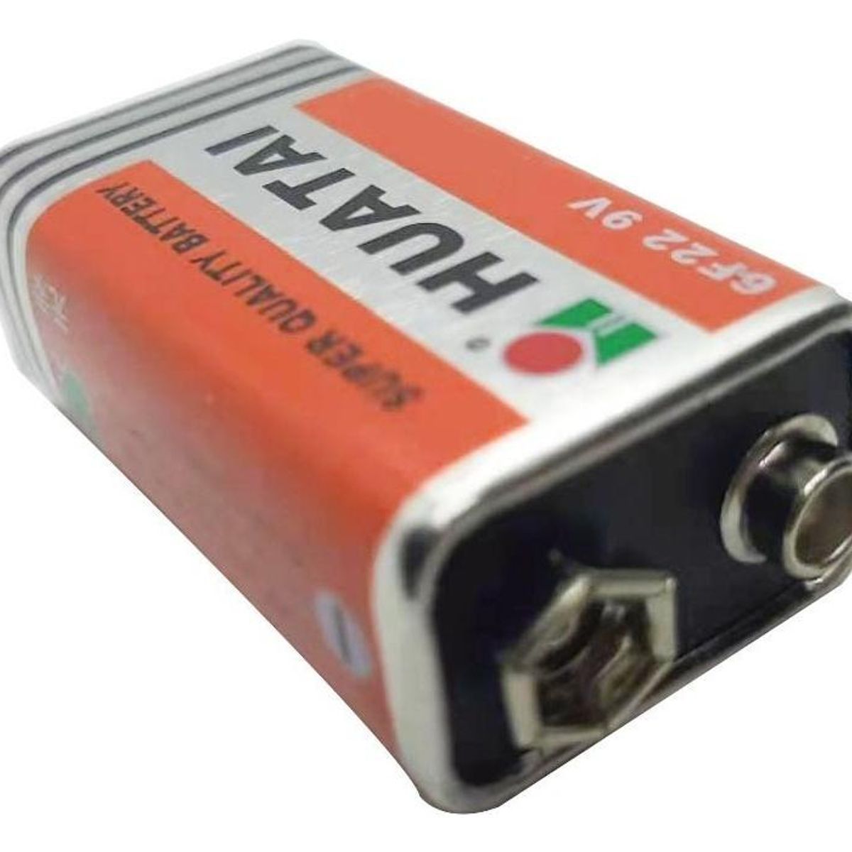 GENERICO - Batería 9V 6F22 de Zinc Manganeso - Alta Capacidad