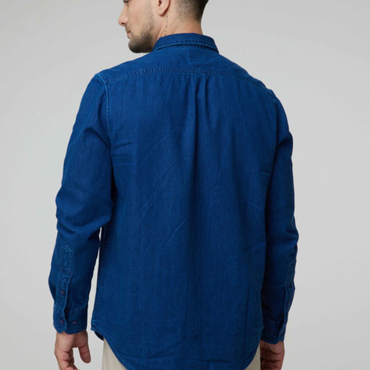 LEE - Camisa Hombre Leesure Shirt Regular Fit Azul
