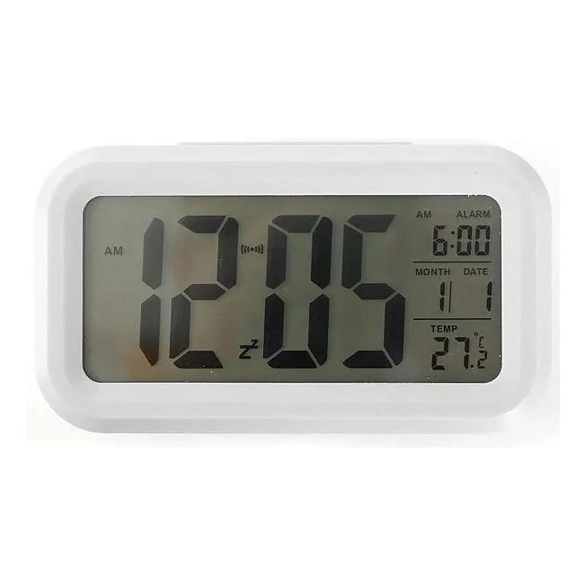 GENERICO - Reloj Despertador LED con Función de Temperatura y Alarma