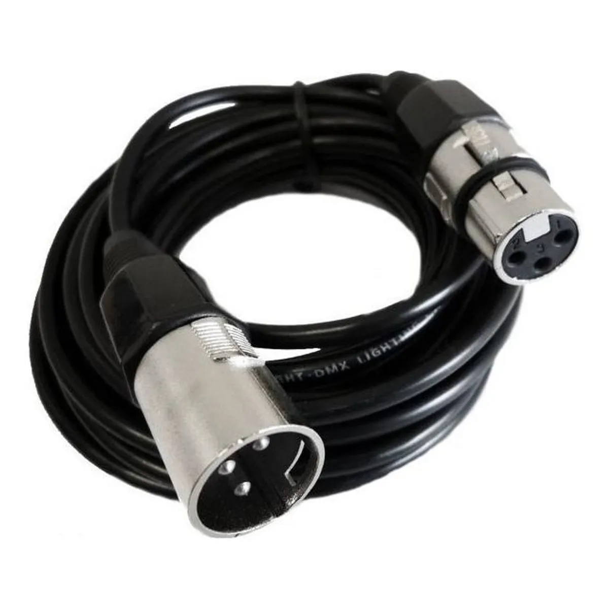 GENERICO - Cable de Extensión DMX-XLR3 Balanceado 45m Pack de 3