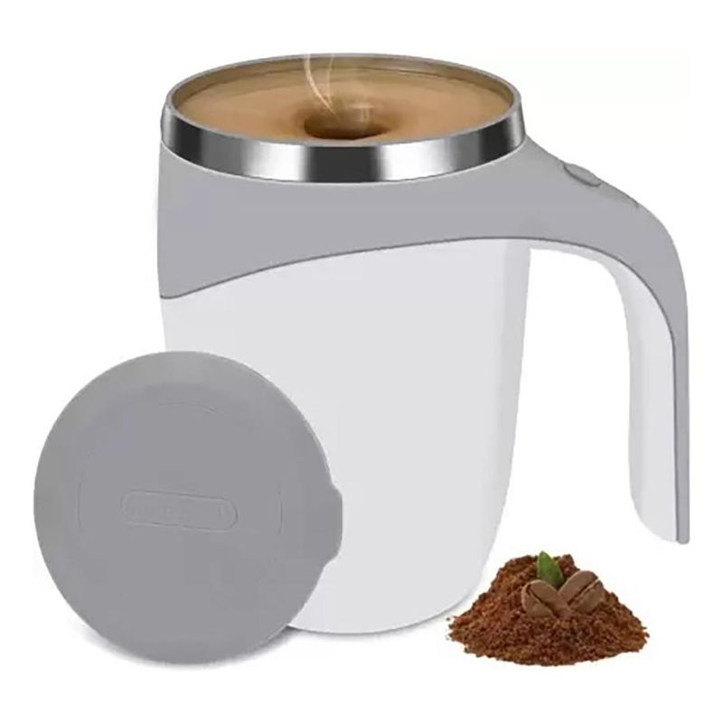 GENERICO - Taza de Café Magnética Automática de Acero Inoxidable