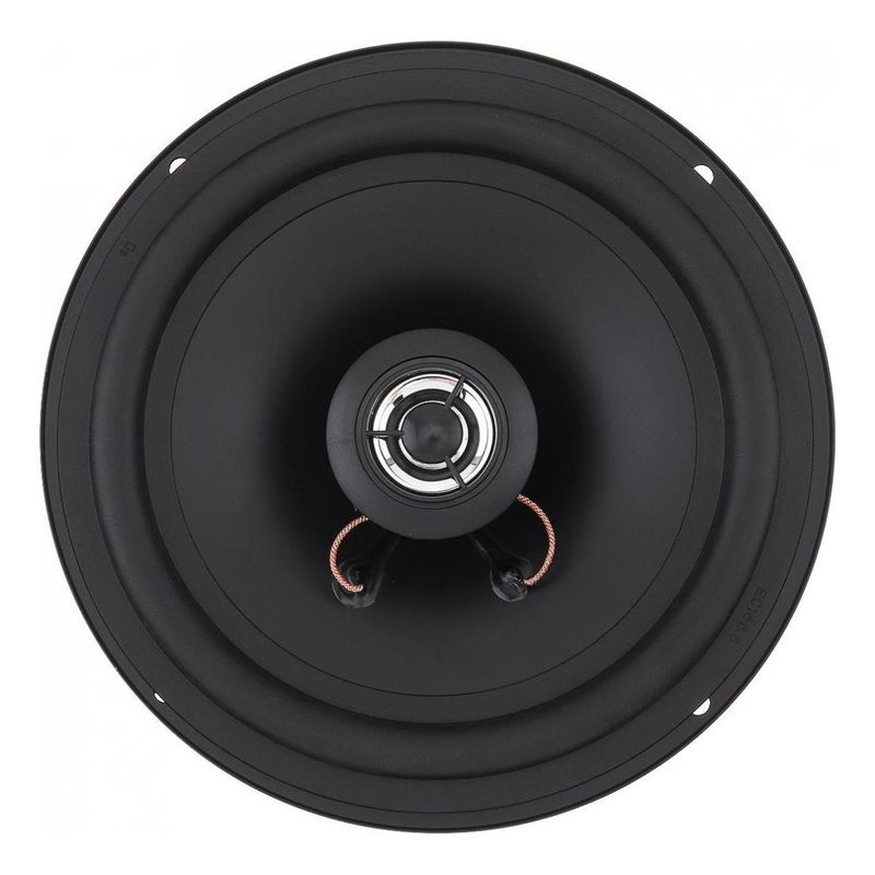 GENERICO - Parlante Coaxial Redondo 16cm 80W 2 Vías para Auto