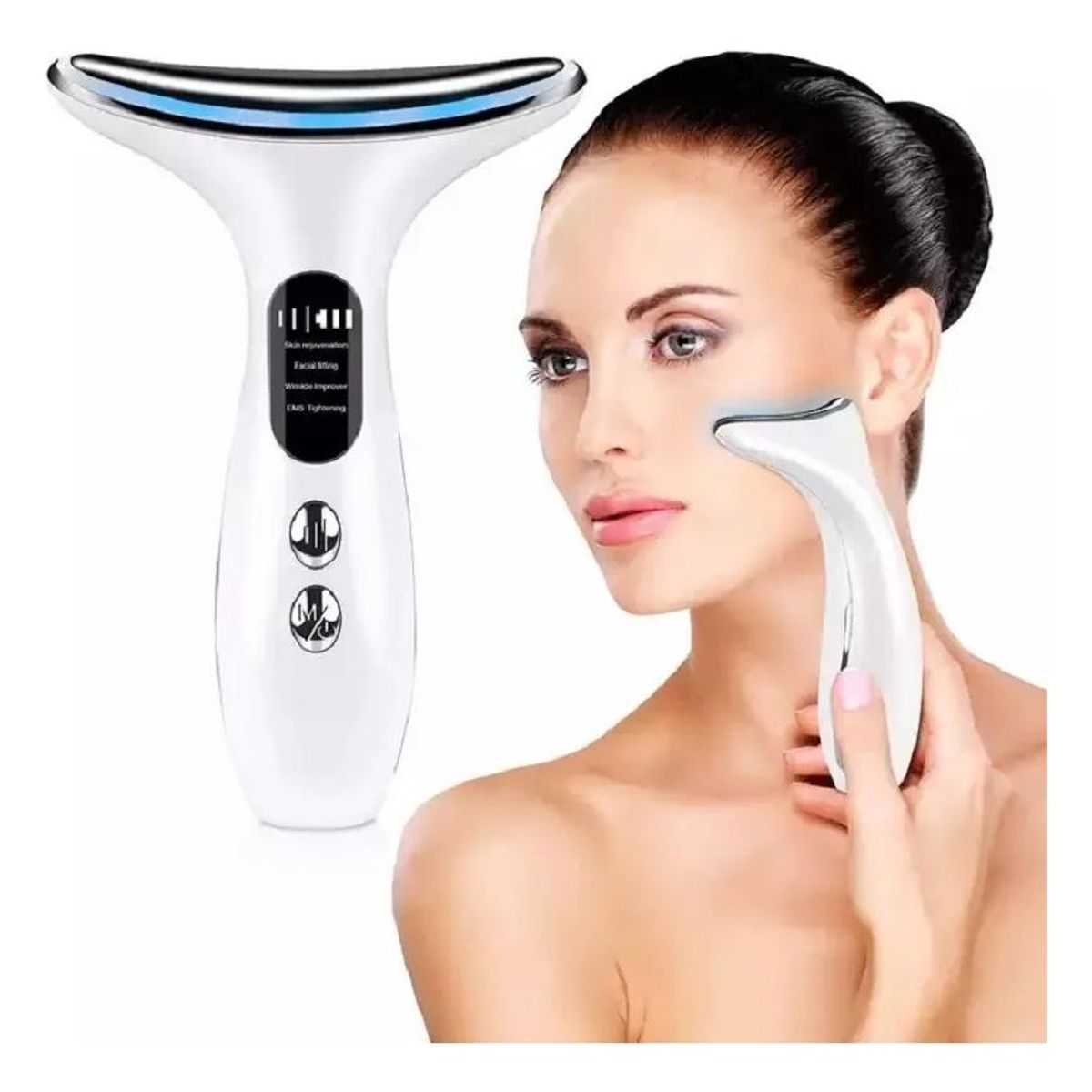 GENERICO - Masajeador Reductor de Papada y Cuello Terapia Facial