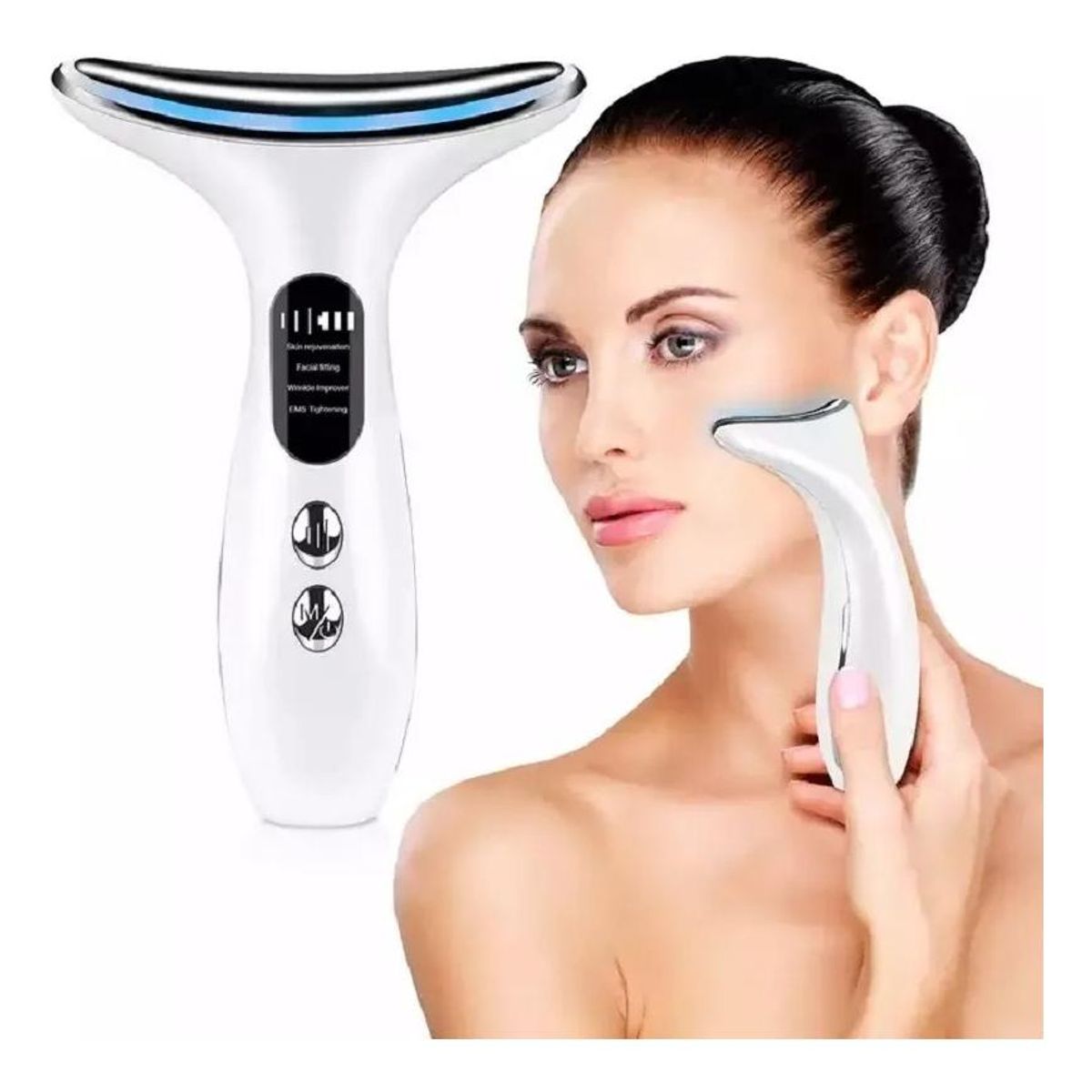 GENERICO - Masajeador Reductor de Papada y Cuello Terapia Facial