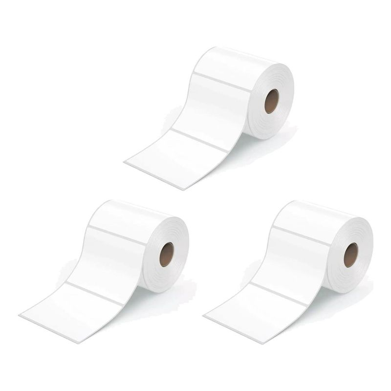 GENERICO - Pack de 3 Rollos de Etiquetas Térmicas 100x150 mm