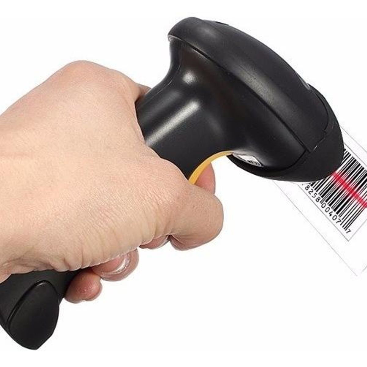 GENERICO - Lector de Código de Barras USB Ergonómico y Rápido