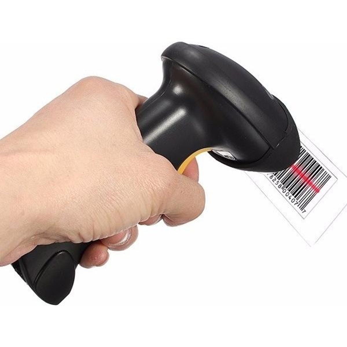 GENERICO - Lector de Código de Barras USB Ergonómico y Rápido