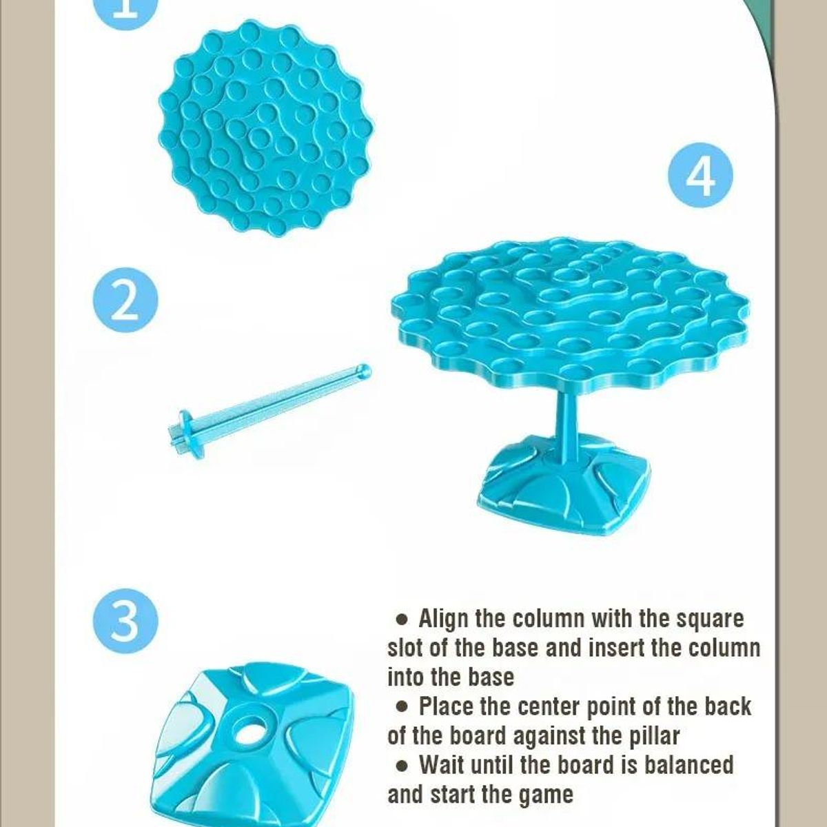 GENERICO - Juego de Mesa de Habilidad Árbol de Equilibrio para Niños