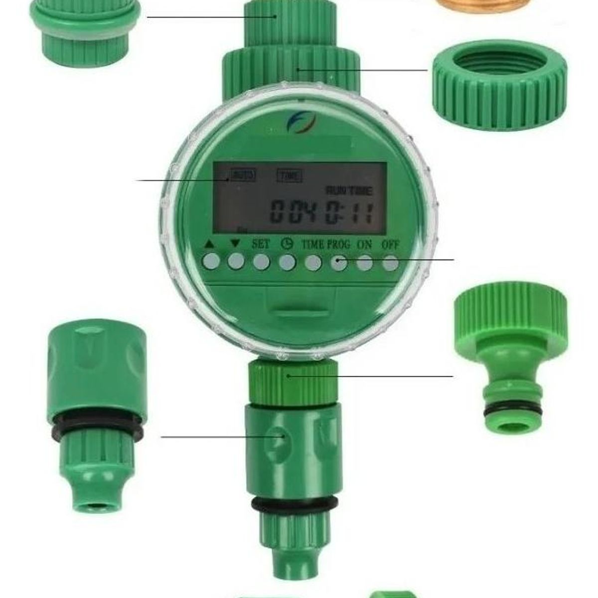 GENERICO - Programador Automático de Riego Digital con Timer Inclusivo