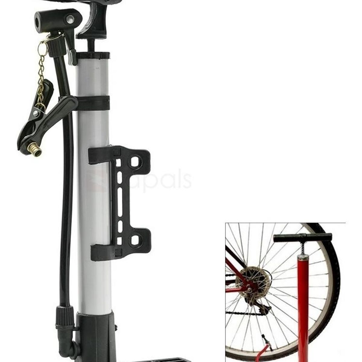 GENERICO - Bombín de Alta Presión para Bicicletas Portátil.