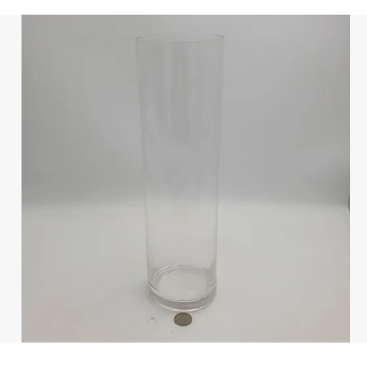 GENERICO - Florero de Vidrio.  Tubular 35 Cm