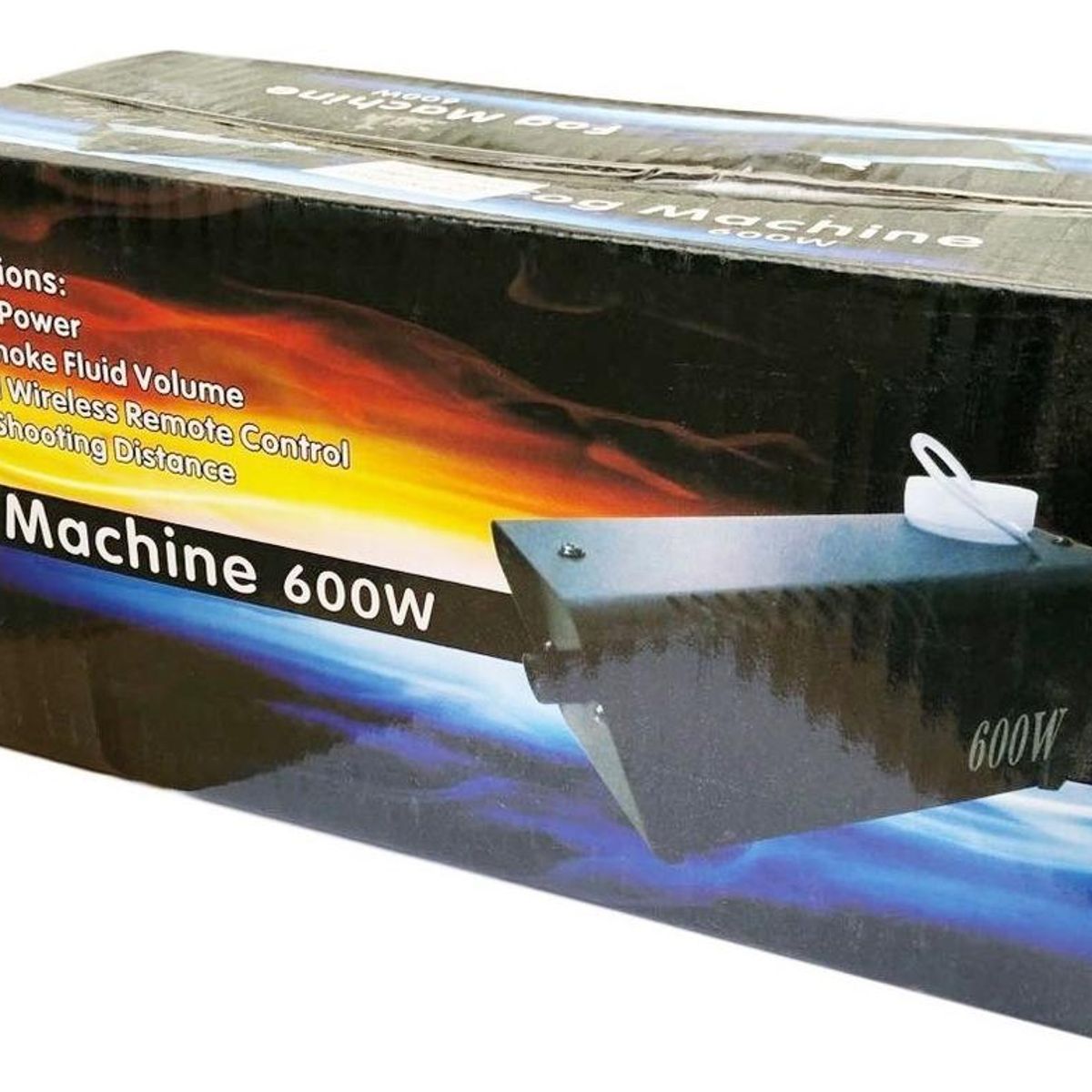 GENERICO - Máquina de Humo 400 Watts con Control Remoto