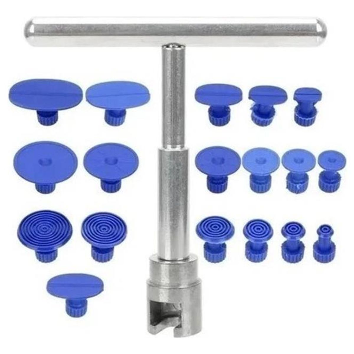 GENERICO - Kit de Desabollado con Ventosa para Reparación de Autos