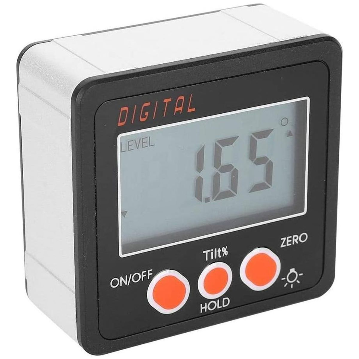 GENERICO - Inclinómetro Digital Imantado con Pantalla LCD Clara