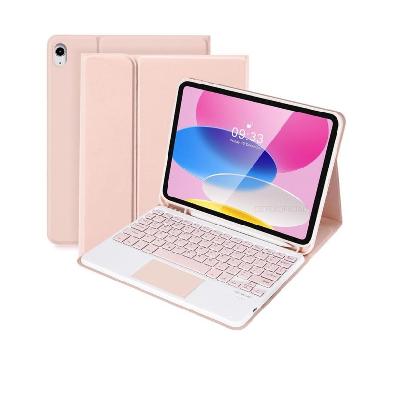 GENERICO - Funda Para iPad 11 A16 2025 + Teclado Touchpad Español