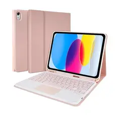 GENERICO - Funda Para iPad 11 A16 2025 + Teclado Touchpad Español.