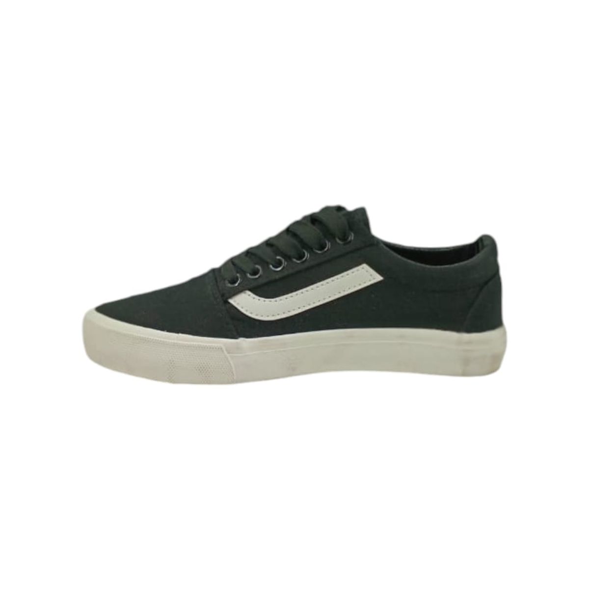 HERIEL - Zapatilla Negra Textil Mujer