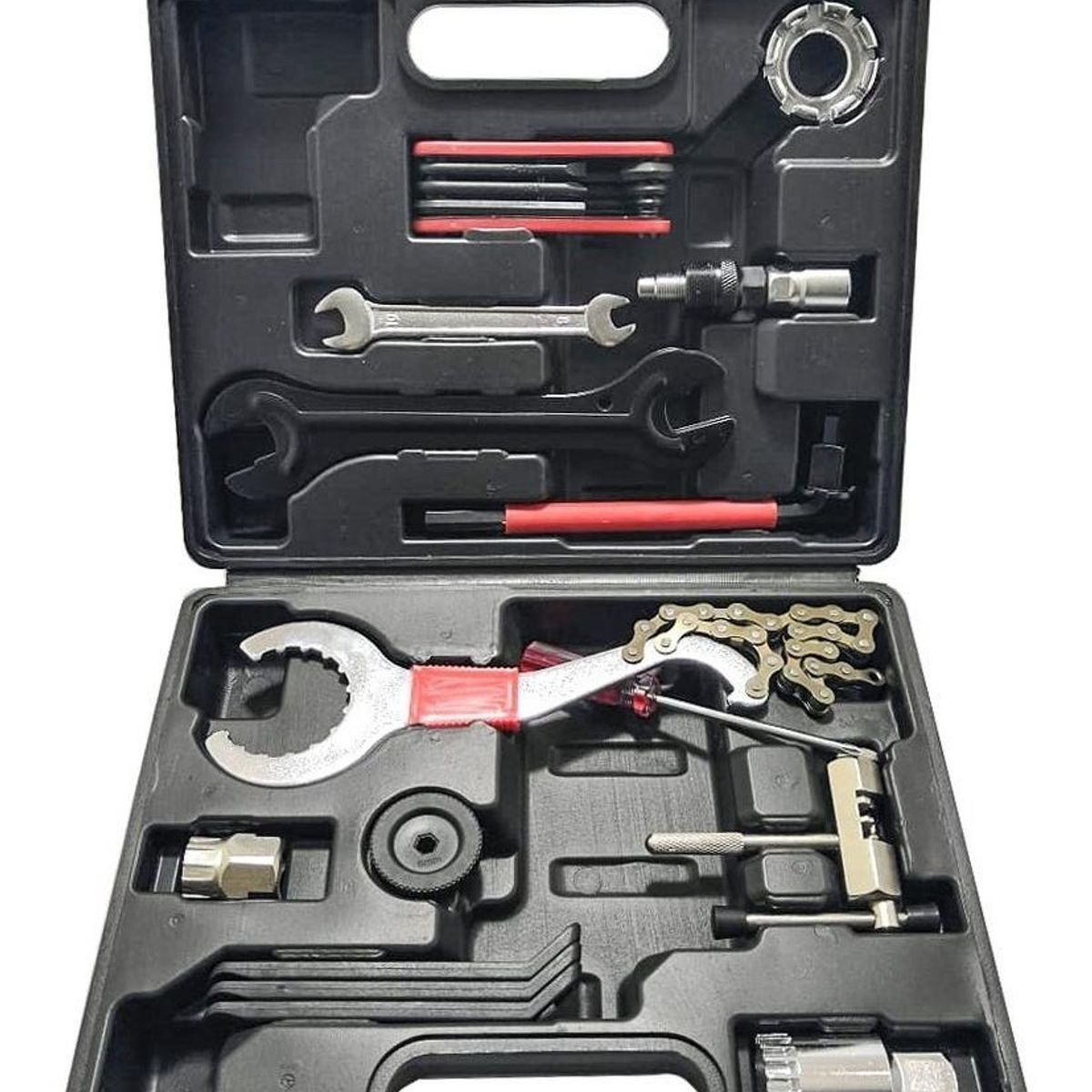 GENERICO - Kit de Herramientas de Reparación para Bicicletas 15 Piezas