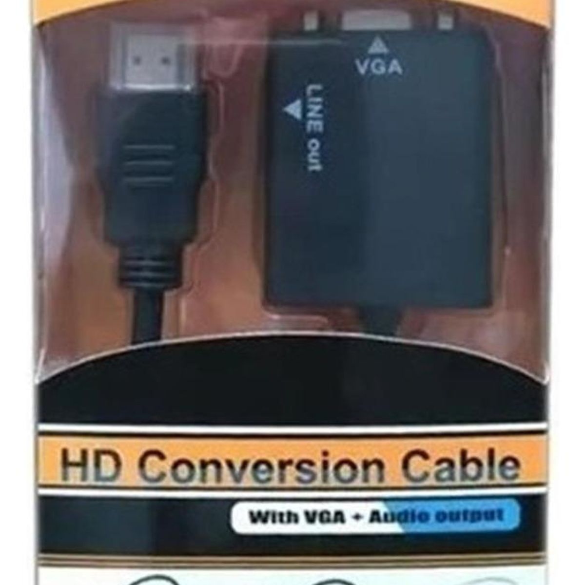 GENERICO - Adaptador HDMI a VGA con Audio HD Plug and Play