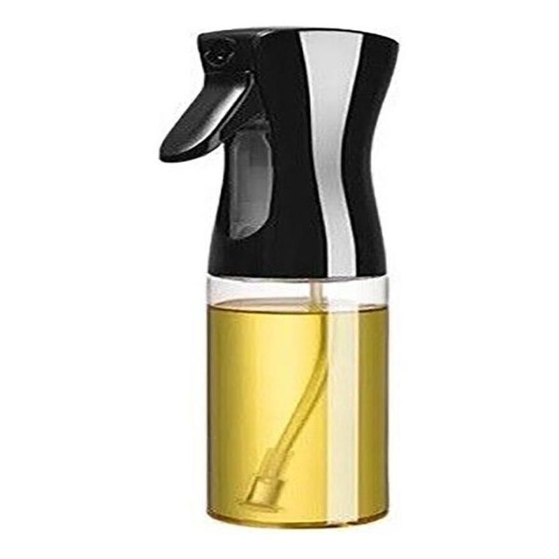 GENERICO - Aceitero Pulverizador de Vidrio 300ml Negro para Cocina
