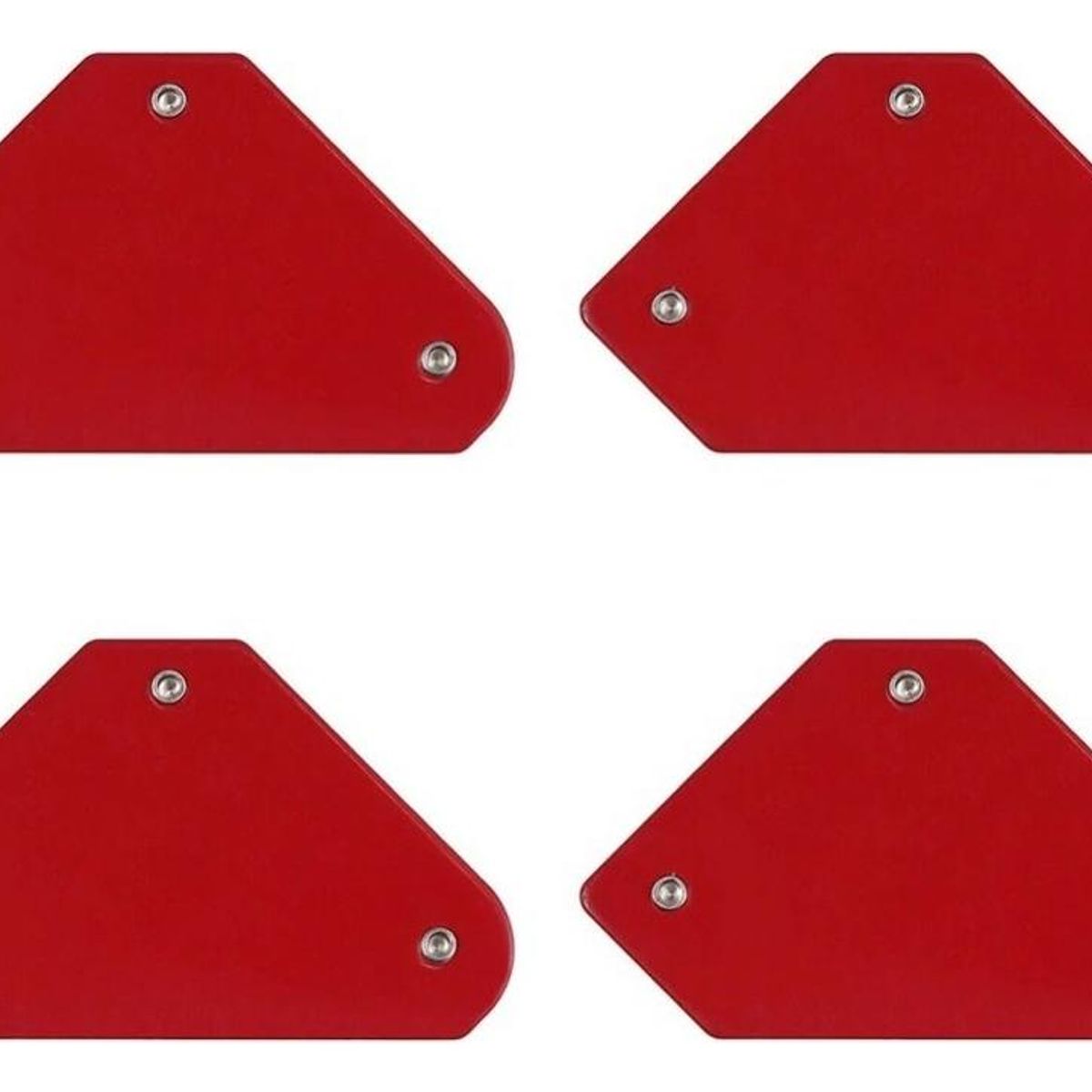 GENERICO - Set de 4 Escuadras Magnéticas para Soldadura.