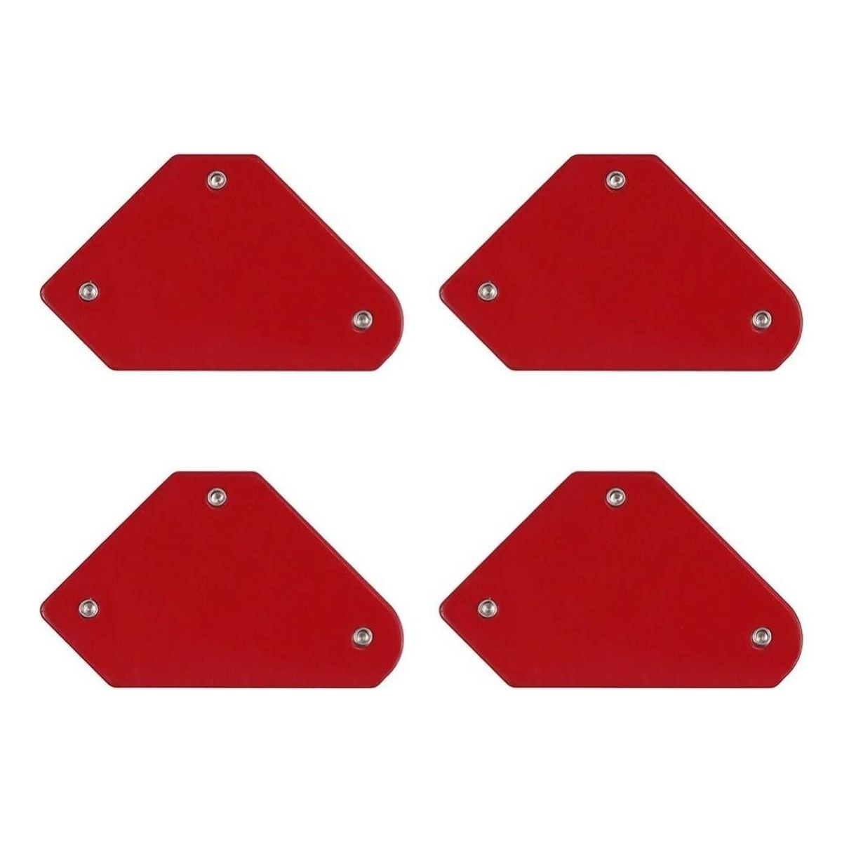 GENERICO - Set de 4 Escuadras Magnéticas para Soldadura.