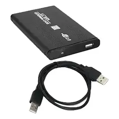 GENERICO - Cofre Case USB 30 para Disco Duro SATA 25"