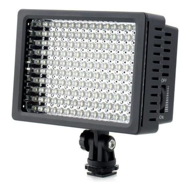 GENERICO - Foco LED 160 Luces con 2 Filtros para Fotografía