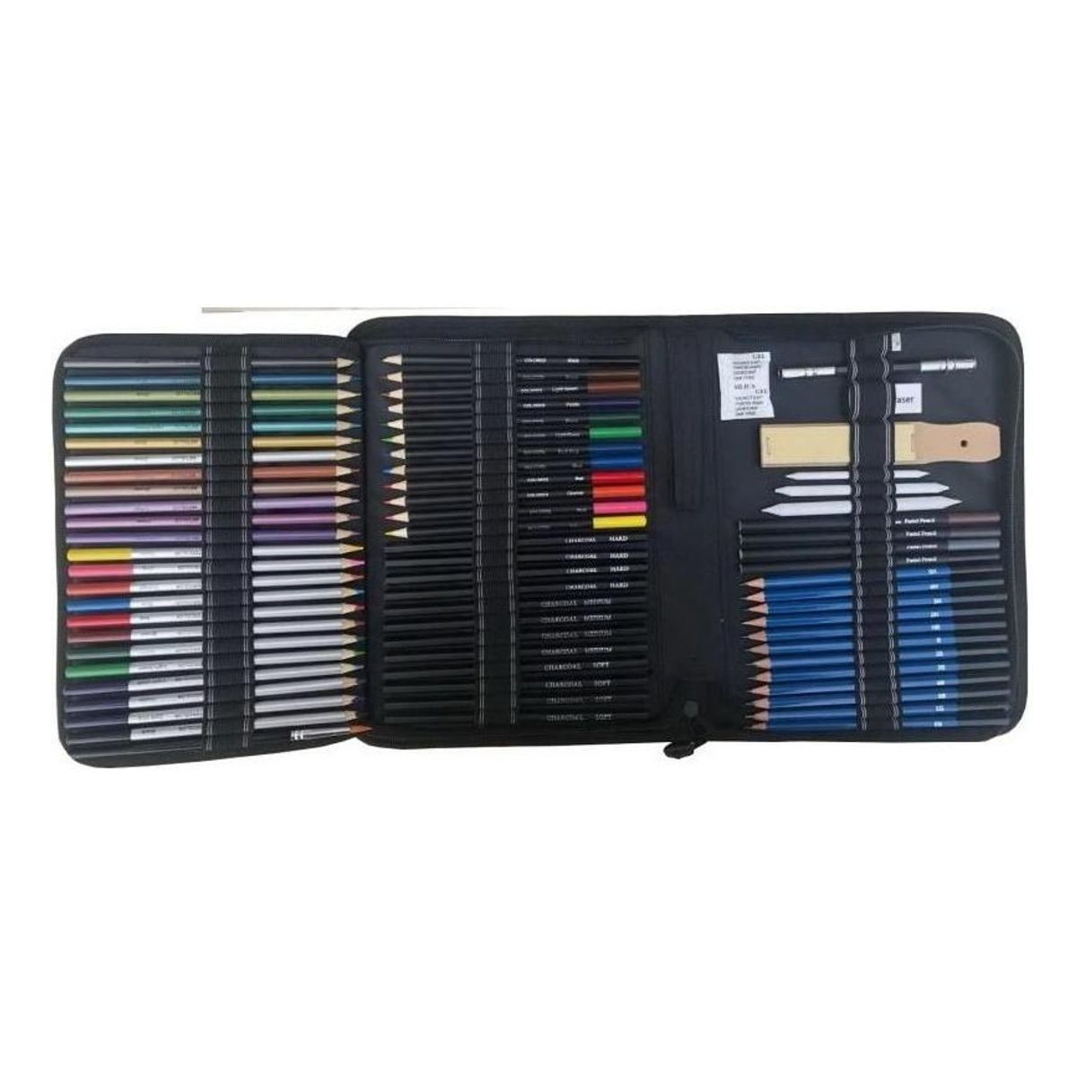 GENERICO - Estuche Profesional de 72 Lápices de Colores para Dibujo