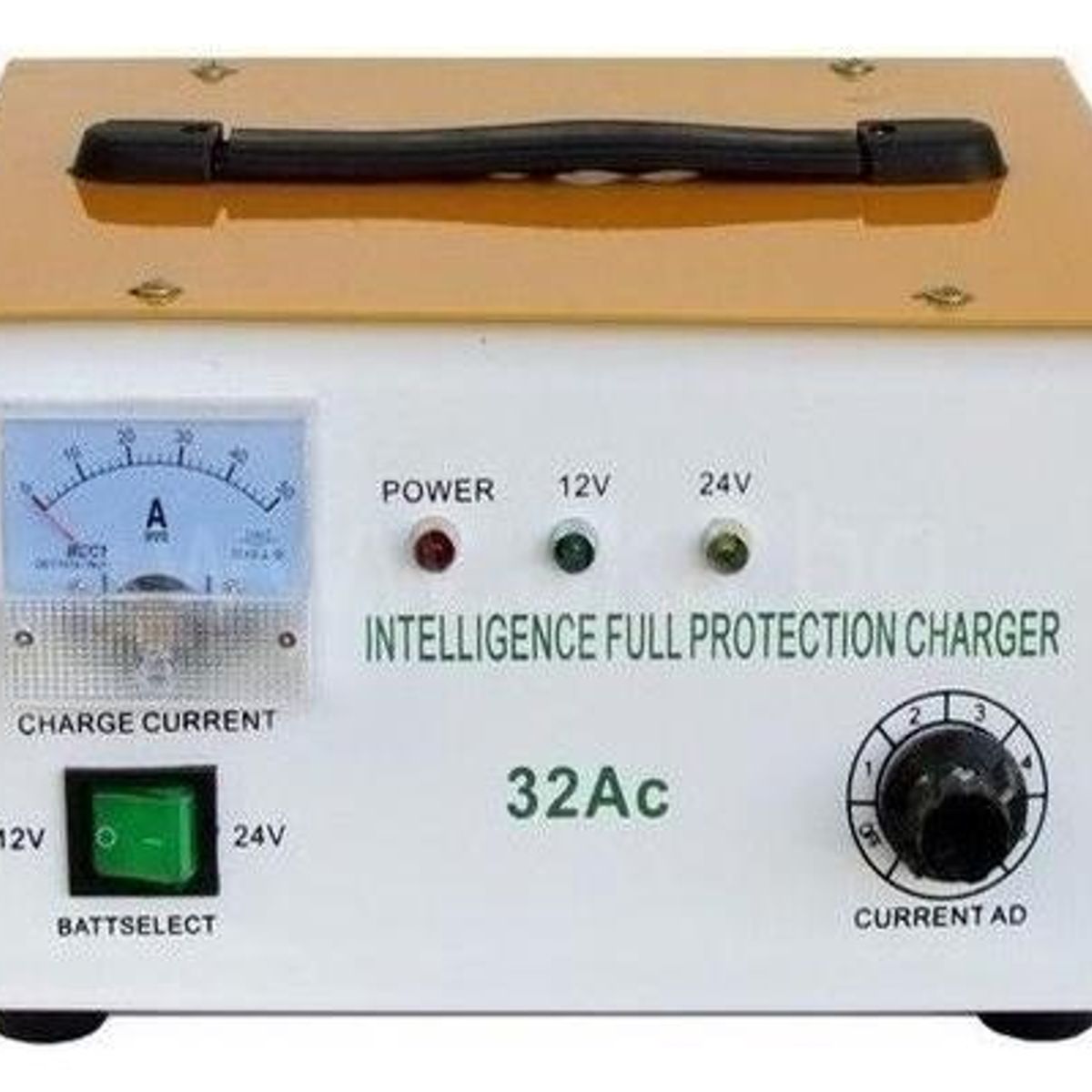 GENERICO - Cargador de Batería 12V y 24V 32A Alta Eficiencia