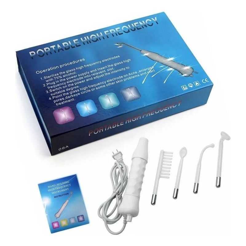 GENERICO - Máquina de Terapia Facial Alta Frecuencia Compacta