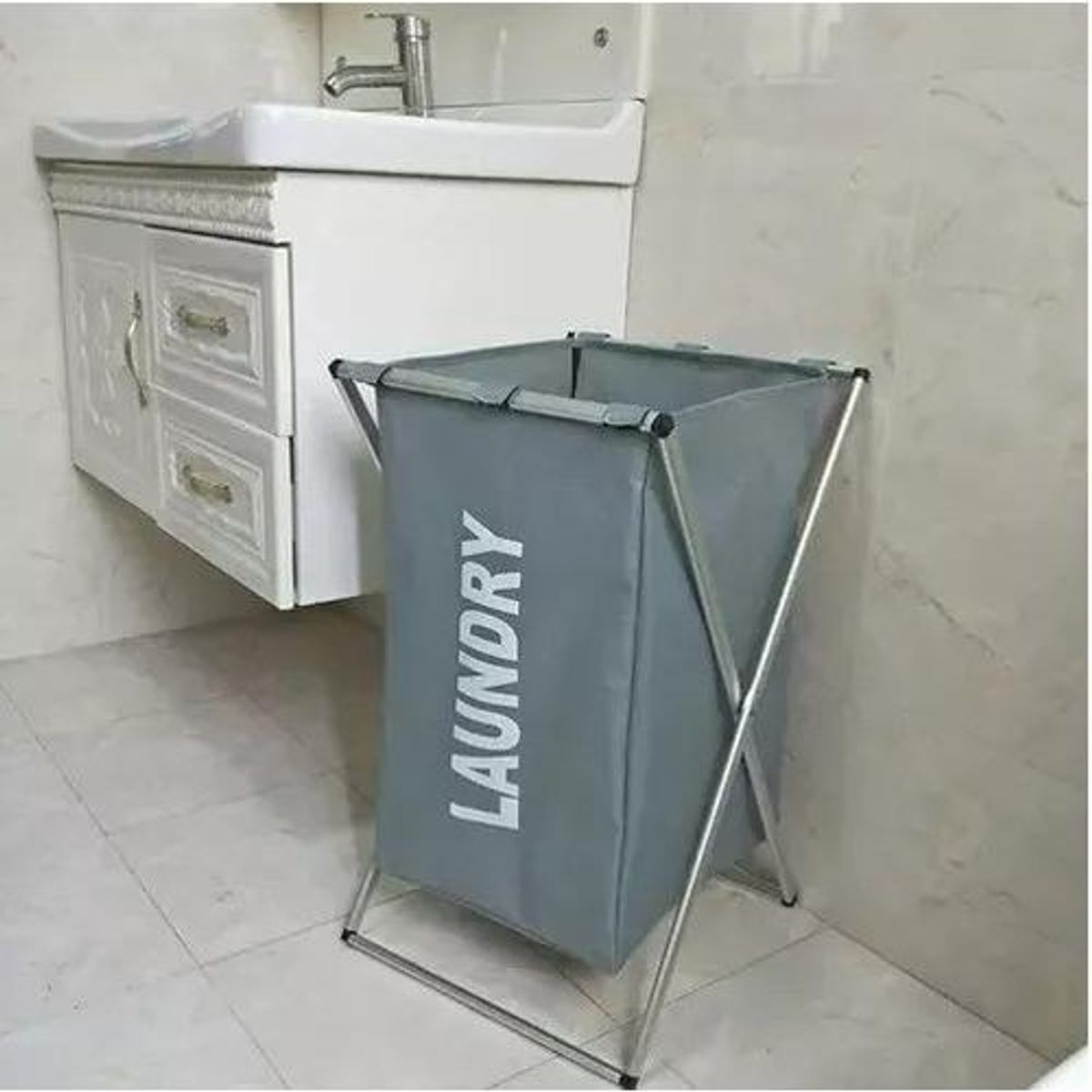 GENERICO - Cesta Canasto Desmontable para Ropa Sucia con Diseño Moderno